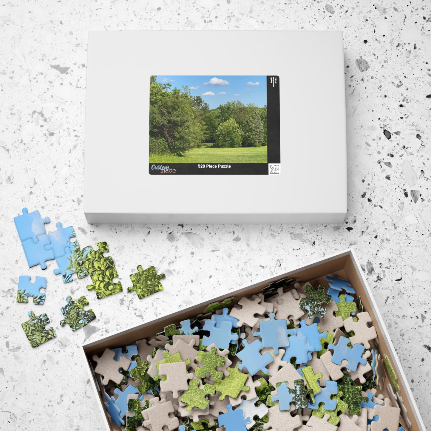 Scenic Summer Meadow Puzzle — 110/252/520/1014-Piece Jigsaw