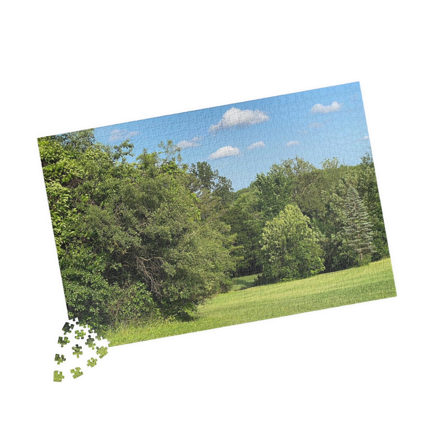 Scenic Summer Meadow Puzzle — 110/252/520/1014-Piece Jigsaw