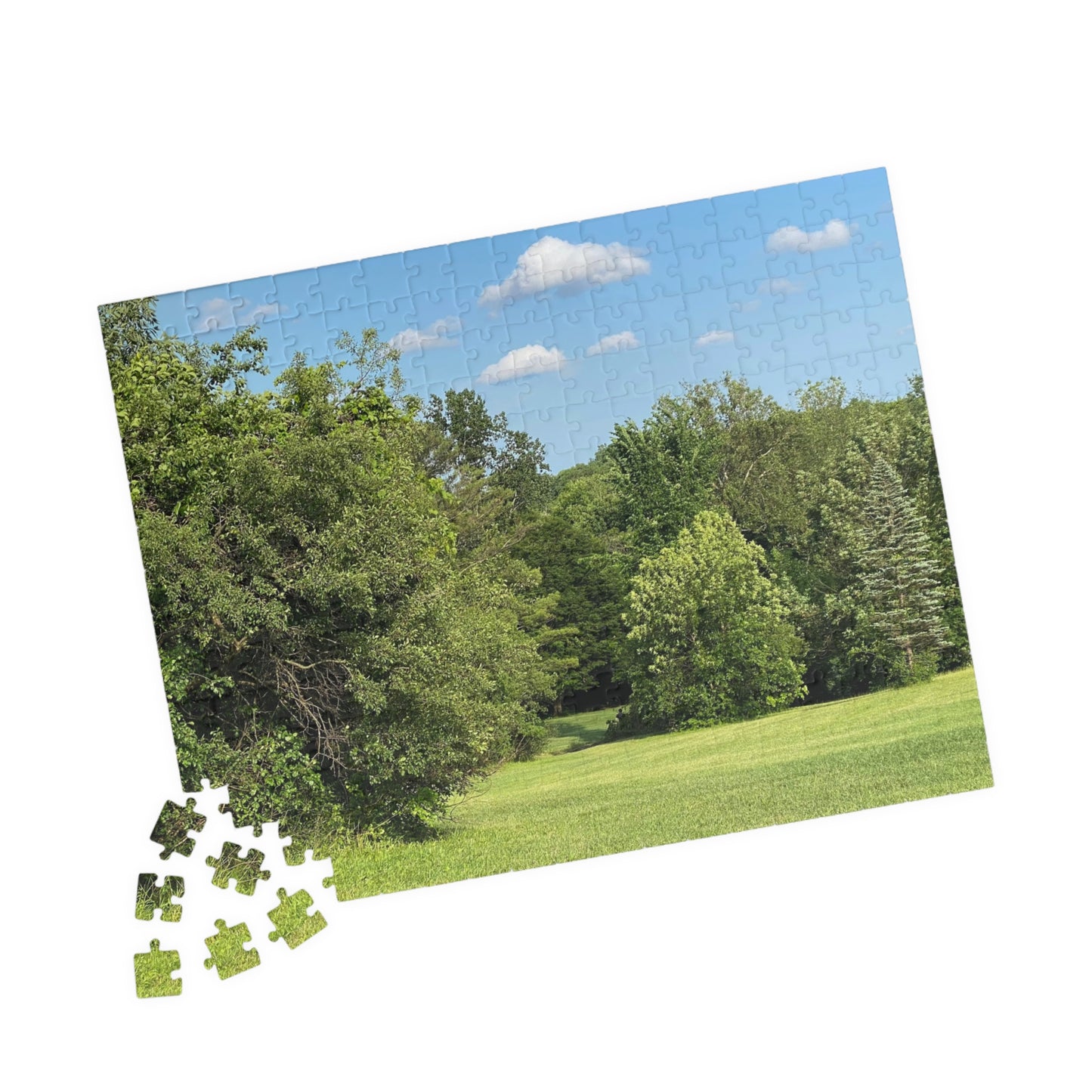 Scenic Summer Meadow Puzzle — 110/252/520/1014-Piece Jigsaw