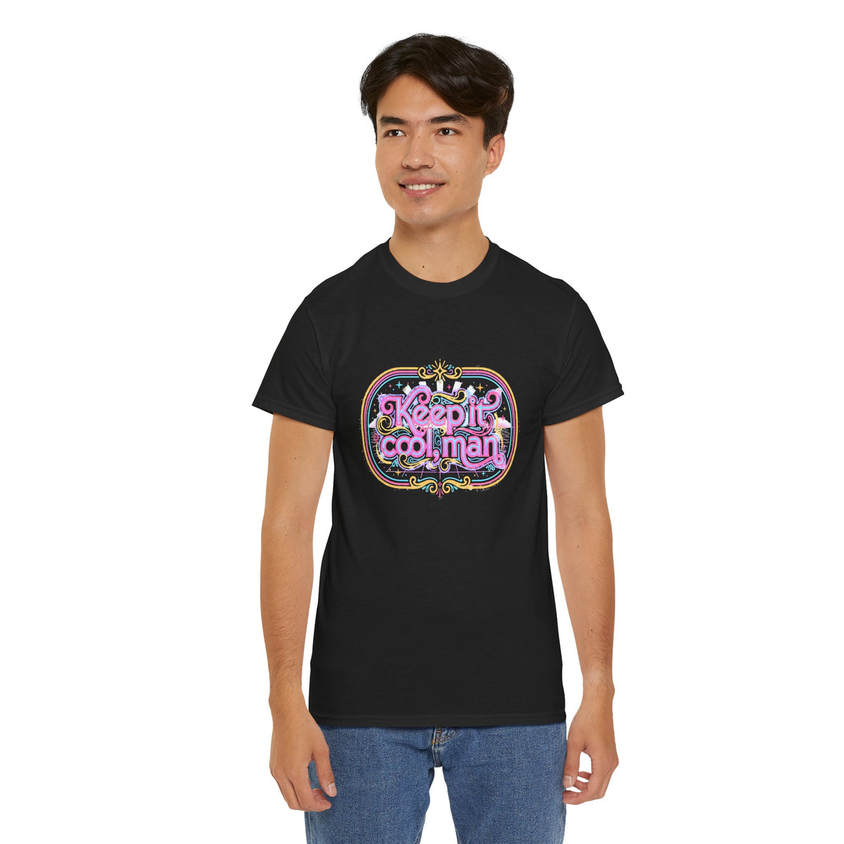 Keep it cool, man - retro t-Shirt