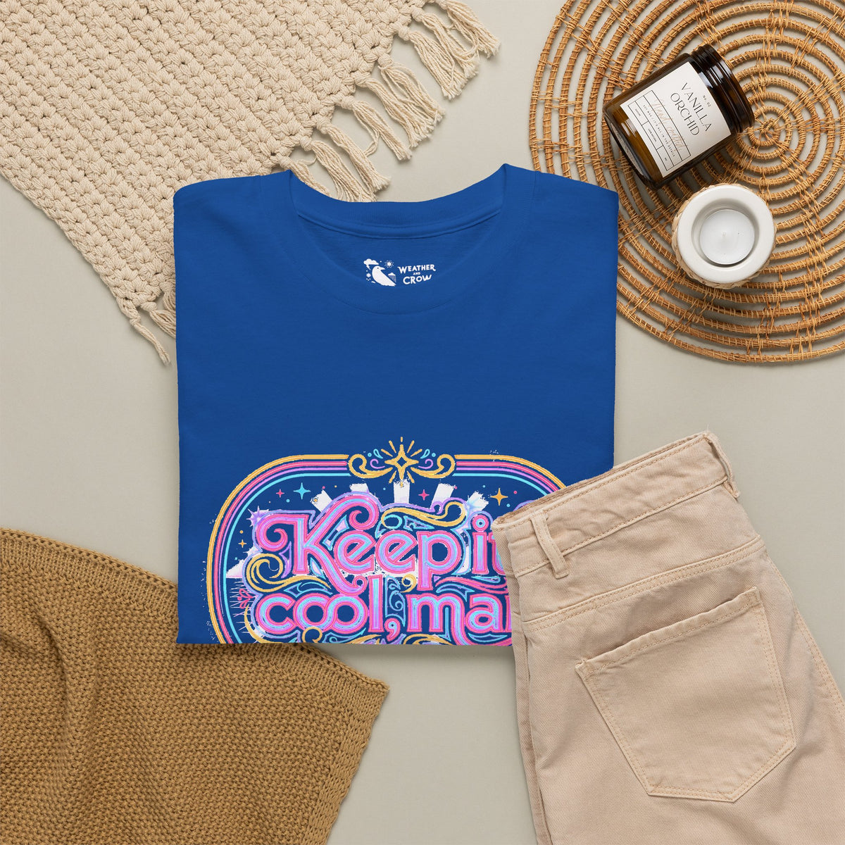Keep it cool, man - retro t-Shirt
