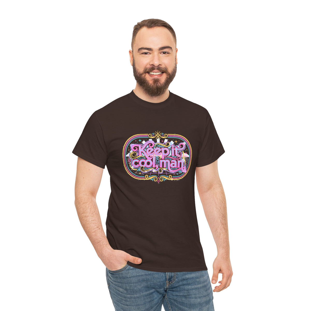 Keep it cool, man - retro t-Shirt