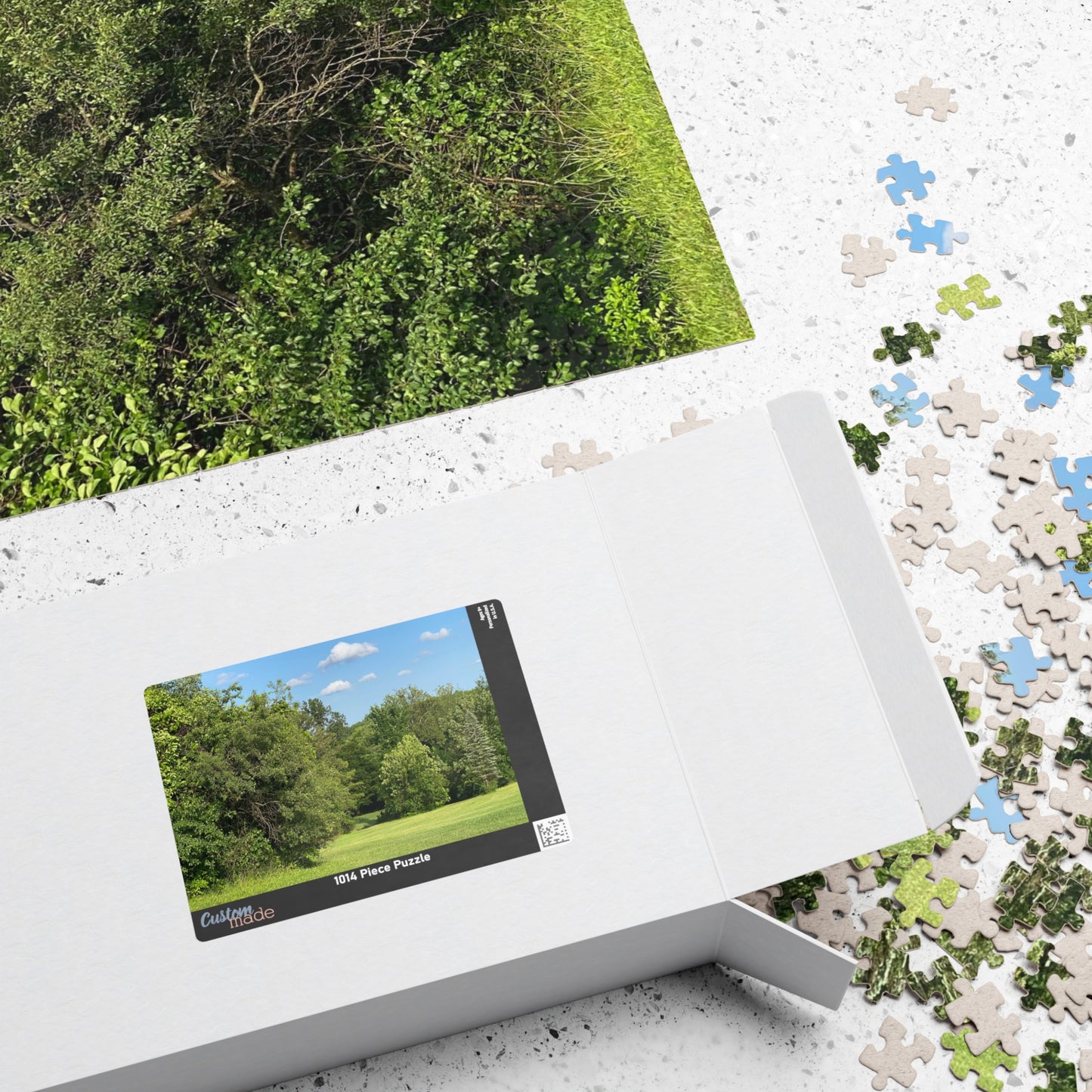 Scenic Summer Meadow Puzzle — 110/252/520/1014-Piece Jigsaw