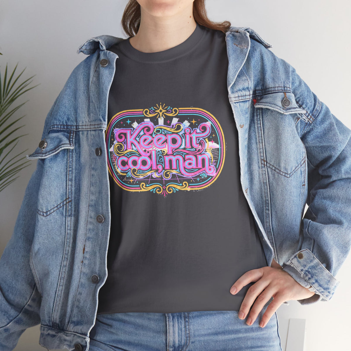 Keep it cool, man - retro t-Shirt