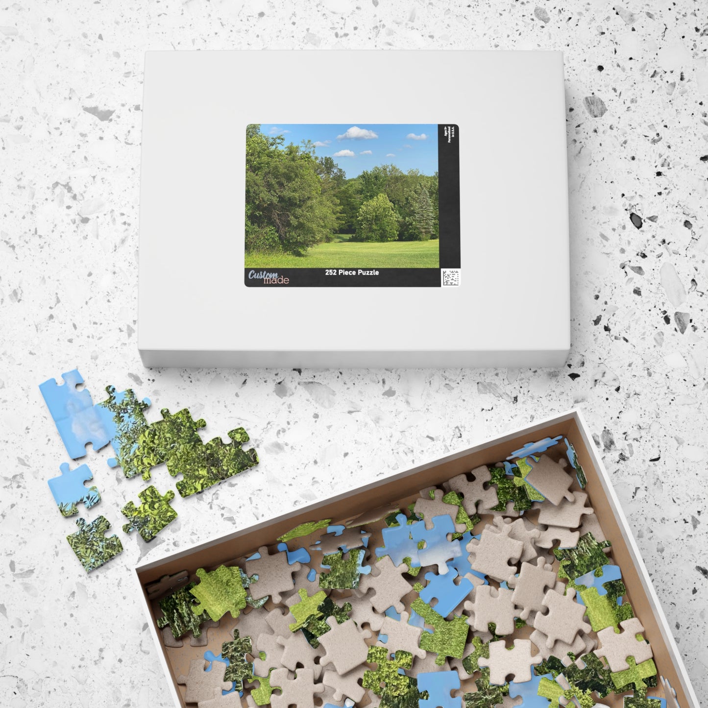Scenic Summer Meadow Puzzle — 110/252/520/1014-Piece Jigsaw